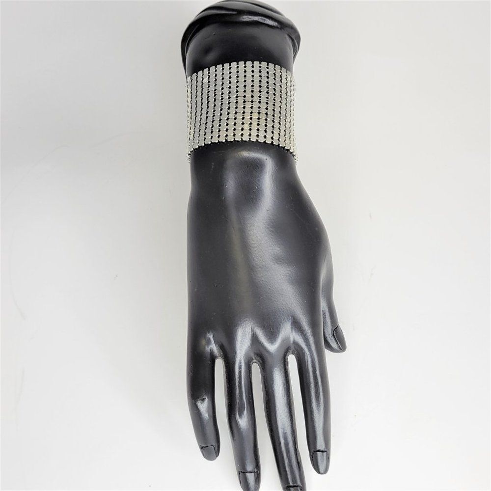 Slinky Short Silver Bracelet